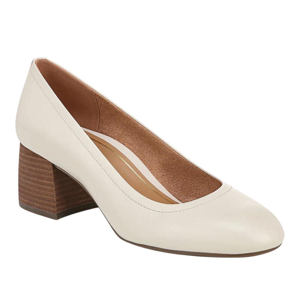 NEW VIONIC women's carmel heel in cream